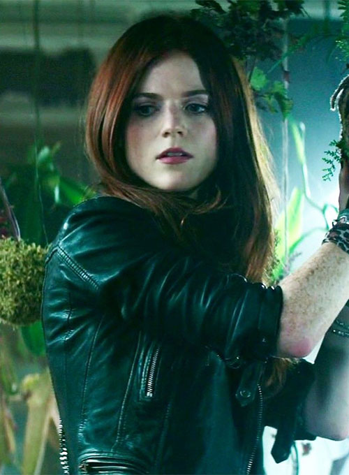 (image for) Rose Leslie The Last Witch Hunter Leather Jacket - Click Image to Close