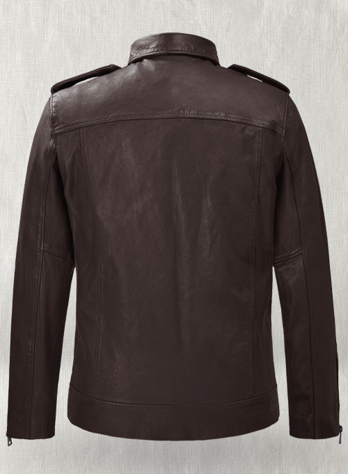 (image for) Rutland Brown Riding Leather Jacket