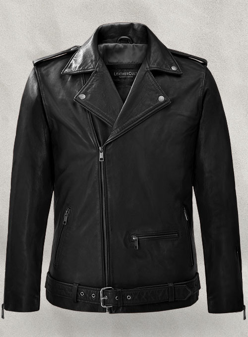 Rutland Black Riding Leather Jacket : LeatherCult: Genuine Custom