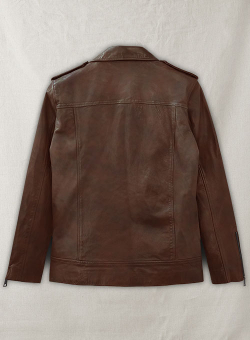 Rutland Spanish Brown Riding Leather Jacket