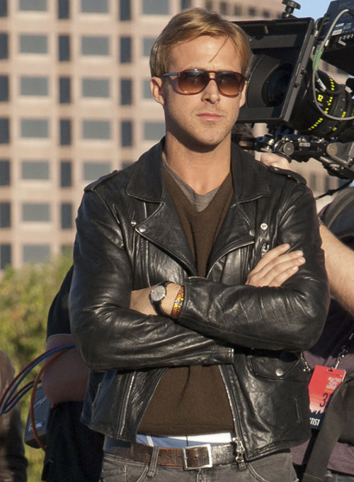 (image for) Ryan Gosling Song To Song Leather Jacket - Click Image to Close