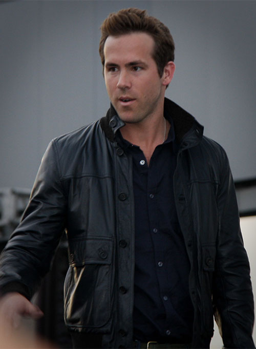 (image for) Ryan Reynolds Leather Jacket #4 - Click Image to Close