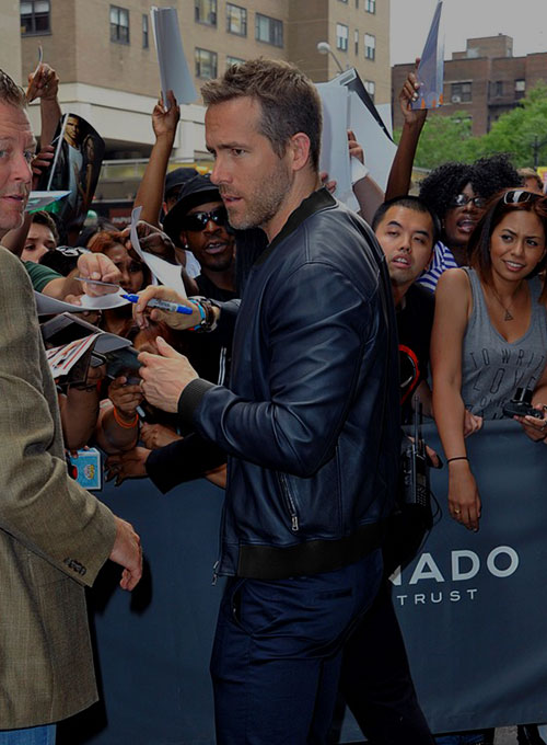 (image for) Ryan Reynolds Leather Jacket #5 - Click Image to Close