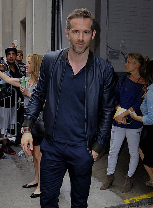 (image for) Ryan Reynolds Leather Jacket #5 - Click Image to Close