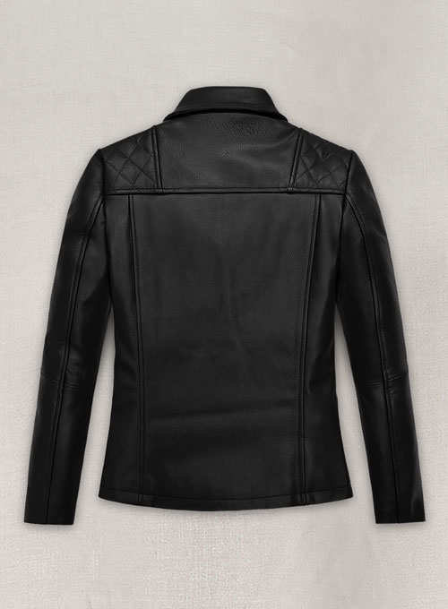 (image for) Salma Hayek The Hitman's Wife's Bodyguard Leather Jacket - Click Image to Close