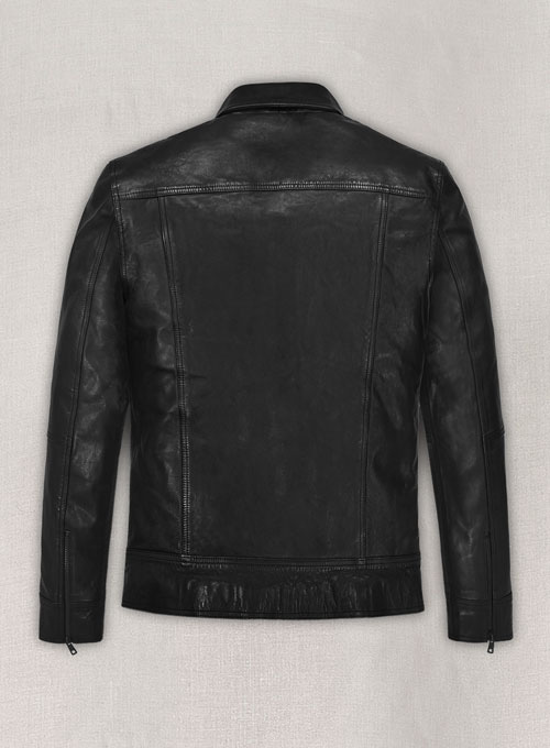 (image for) Sam Worthington Leather Jacket #1 - Click Image to Close