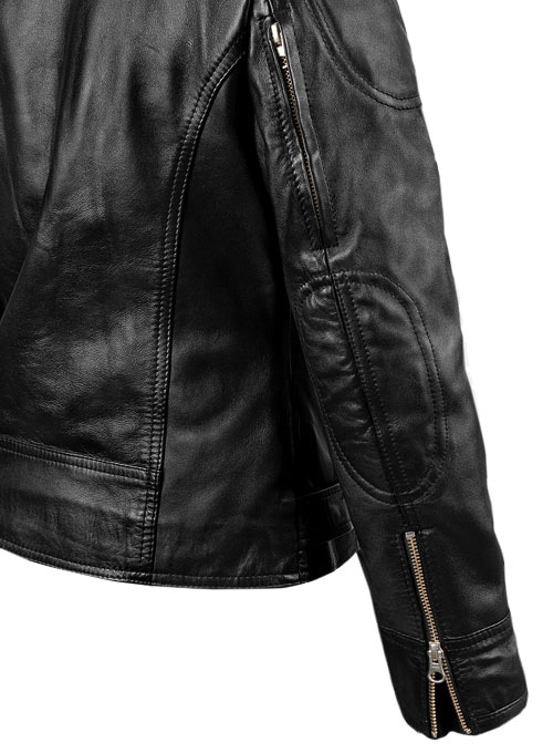 Sarah Connor Terminator Genisys Leather Jacket - Click Image to Close