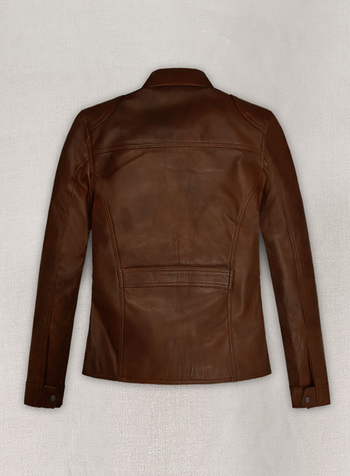 (image for) Scarlett Johansson The Avengers Leather Jacket - Click Image to Close