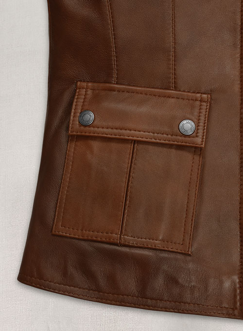 Scarlett Johansson The Avengers Leather Jacket