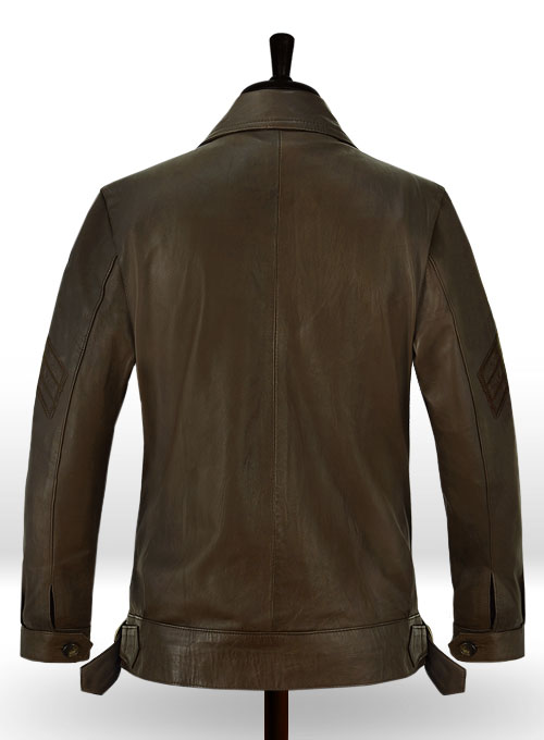 Scott Eastwood Fury Leather Jacket - Click Image to Close