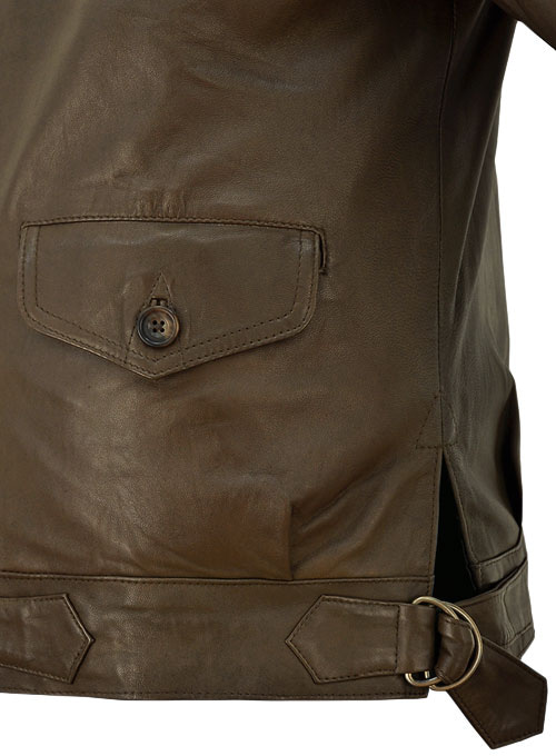 (image for) Scott Eastwood Fury Leather Jacket - Click Image to Close