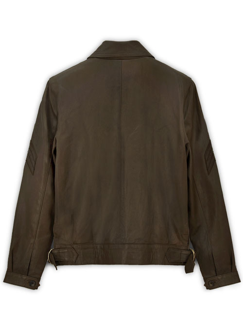 Scott Eastwood Fury Leather Jacket