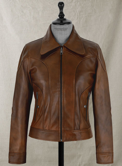 Selena Gomez Coach SS18 Leather Jacket : LeatherCult: Genuine Custom ...