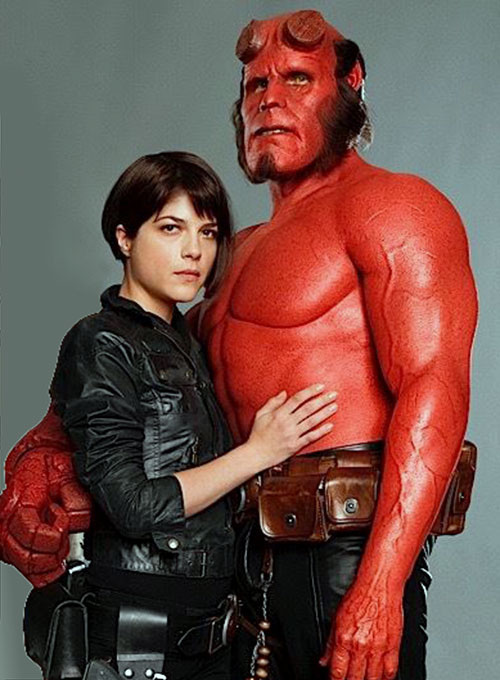 (image for) Selma Blair Hellboy 2 The Golden Army Leather Jacket