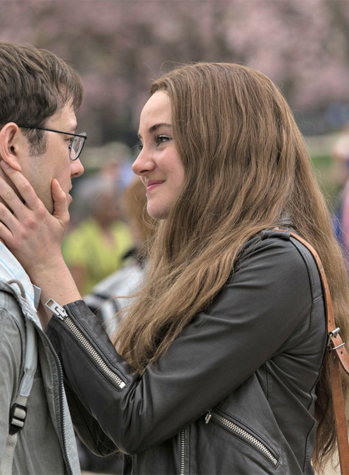 (image for) Shailene Woodley Snowden Leather Jacket - Click Image to Close