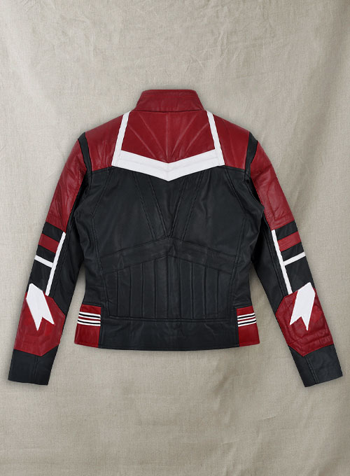 Captain Marvel Leather Jacket - Click Image to Close