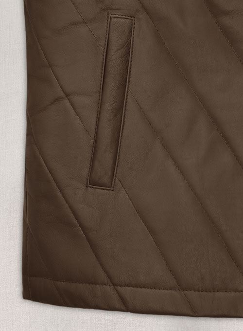 Soft Scottish Brown Leather Jacket #635
