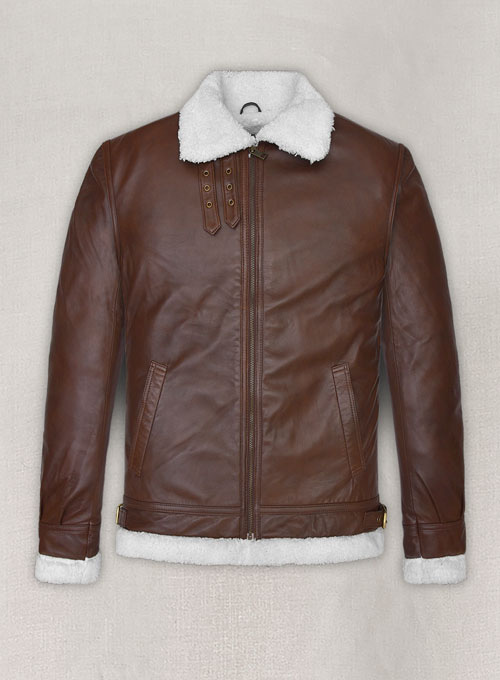 B3 Aviator Spanish Brown Leather Jacket : LeatherCult: Genuine Custom  Leather Products, Jackets for Men & Women