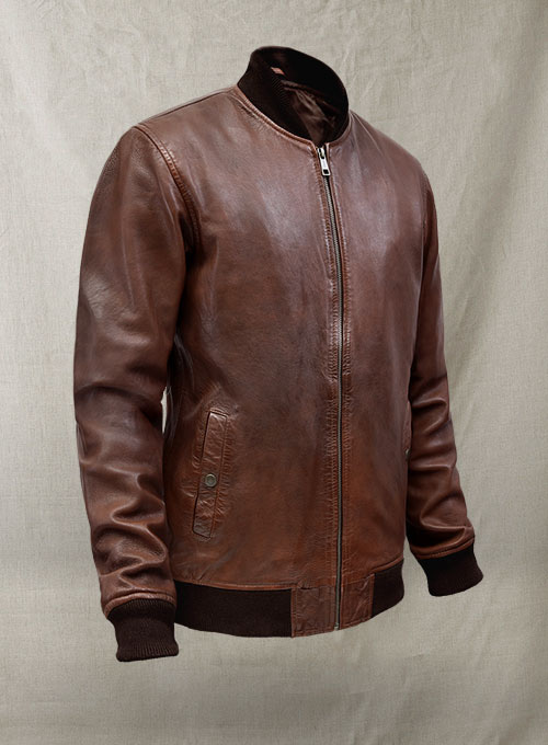 (image for) Spanish Brown Tom Cruise Leather Jacket #2 - Click Image to Close