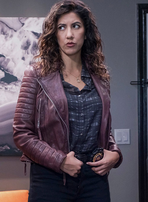 (image for) Stephanie Beatriz Brooklyn Nine-Nine Leather Jacket - Click Image to Close