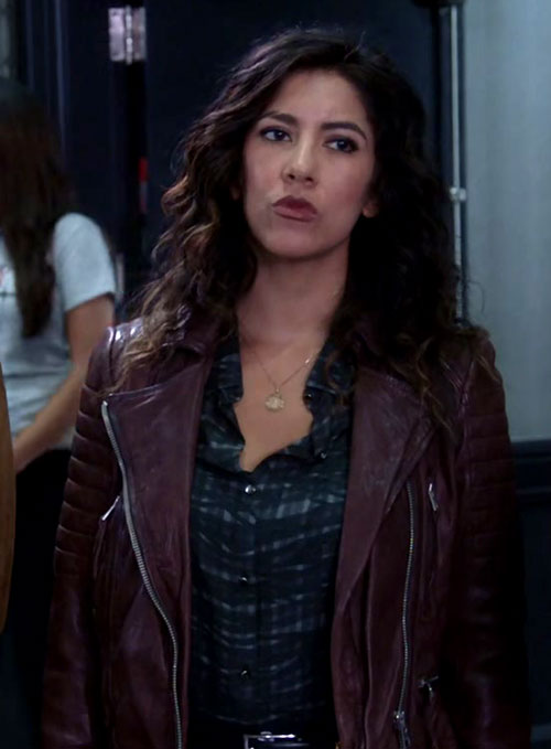 (image for) Stephanie Beatriz Brooklyn Nine-Nine Leather Jacket - Click Image to Close