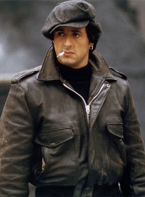 Sylvester Stallone Paradise Alley Leather Jacket