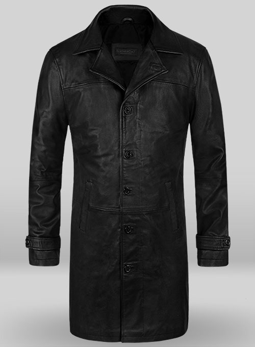 (image for) Thick Goat Black Jason Statham The Fate Of The Furious Coat - Click Image to Close
