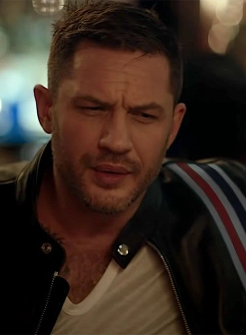 Tom hardy venom leather cheap jacket