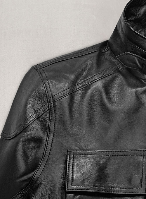 (image for) Tom Hardy The Dark Knight Rises Leather Jacket - Click Image to Close
