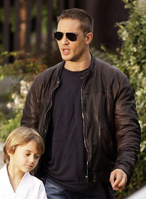 (image for) Tom Hardy This Means War Leather Jacket - Click Image to Close