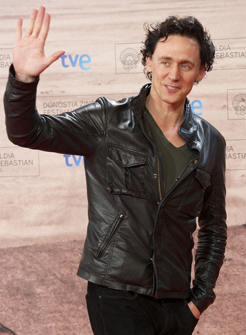 (image for) Tom Hiddleston Leather Jacket