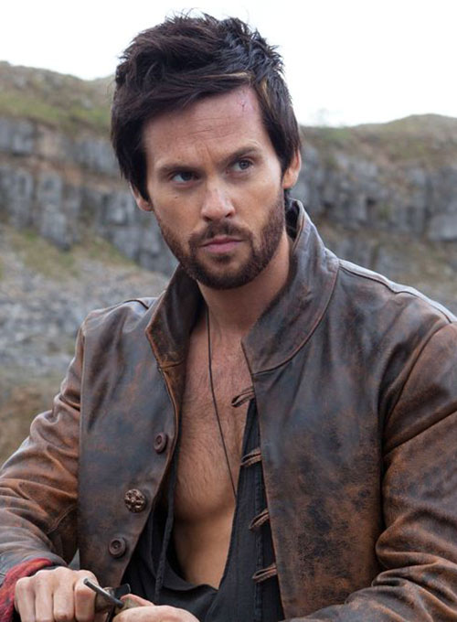 (image for) Tom Riley Da Vinci's Demons Leather Jacket - Click Image to Close