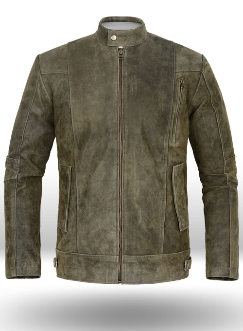 (image for) Mark Wahlberg Transformers Age of Extinction Leather Jacket - Click Image to Close