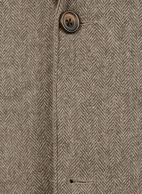 (image for) Tweed Leather Combo Blazer # 652