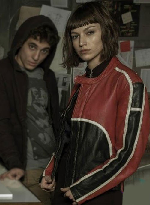 (image for) Ursula Corbero Money Heist Leather Jacket - Click Image to Close