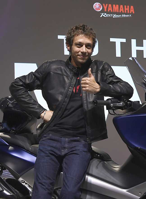 (image for) Valentino Rossi Leather Jacket - Click Image to Close