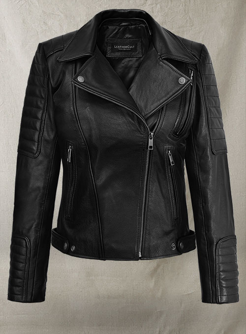 (image for) Victoria Justice Leather Jacket #2 - Click Image to Close