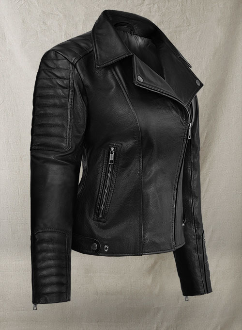 Victoria Justice Leather Jacket #2 - Click Image to Close