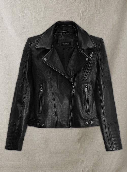 (image for) Victoria Justice Leather Jacket #2 - Click Image to Close