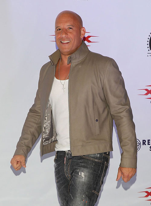 (image for) Vin Diesel Leather Jacket #1 - Click Image to Close