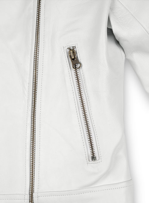 Buy JENELL White Women's Jacket | Pitbull Store
