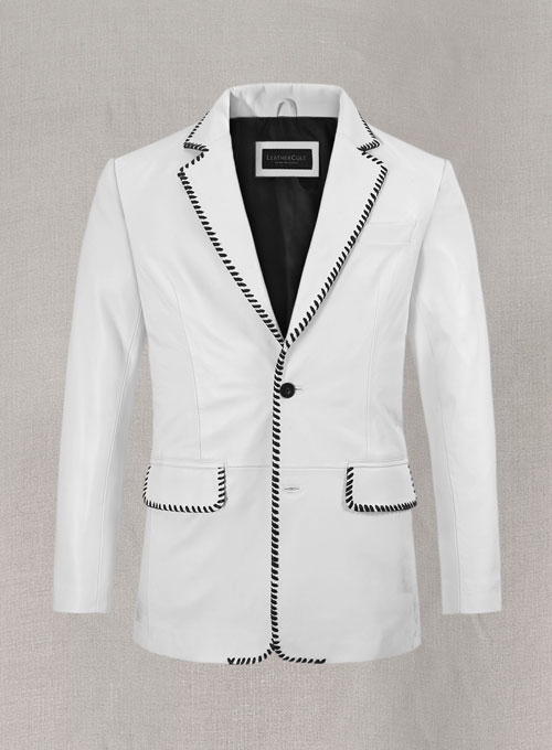 (image for) White Medieval Blazer - Click Image to Close