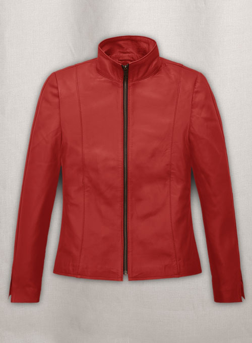 (image for) Whitney Houston Leather Jacket - Click Image to Close