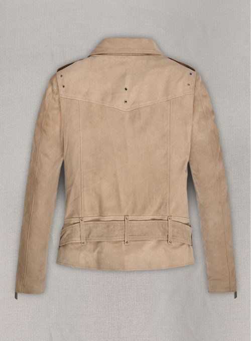 (image for) Wiella Biker Suede Leather Jacket