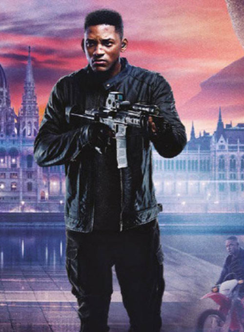 (image for) Will Smith Gemini Man leather Jacket