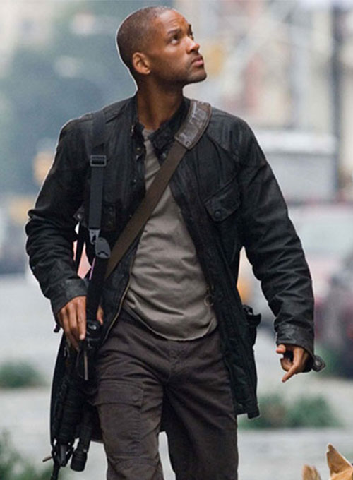 (image for) Will Smith I am Legend Leather Jacket - Click Image to Close