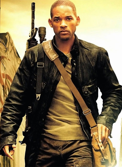 (image for) Will Smith I am Legend Leather Jacket - Click Image to Close