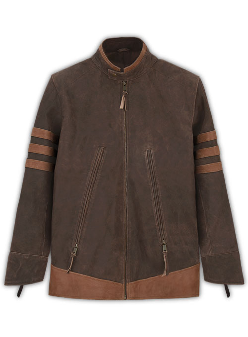 (image for) X - Men Origins Wolverine Leather Jacket - Click Image to Close