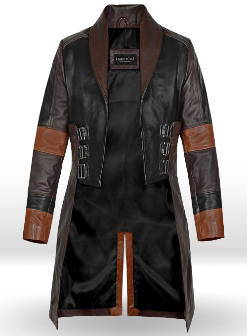 (image for) Zoe Saldana Guardians of the Galaxy Vol 2 Leather Coat - Click Image to Close