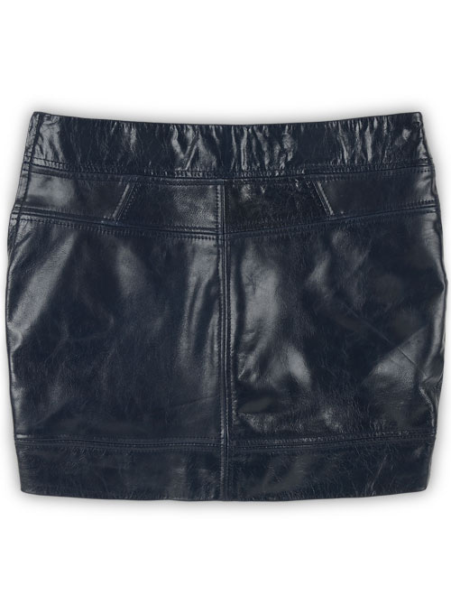 (image for) Flirty Leather Skirt - # 120 - Click Image to Close